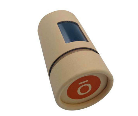 विंडो के साथ फ्लेक्सो पेपर ट्यूब पैकेजिंग, 2 मिमी साफ़ विंडो बॉक्स पैकेजिंग