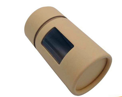 विंडो के साथ फ्लेक्सो पेपर ट्यूब पैकेजिंग, 2 मिमी साफ़ विंडो बॉक्स पैकेजिंग